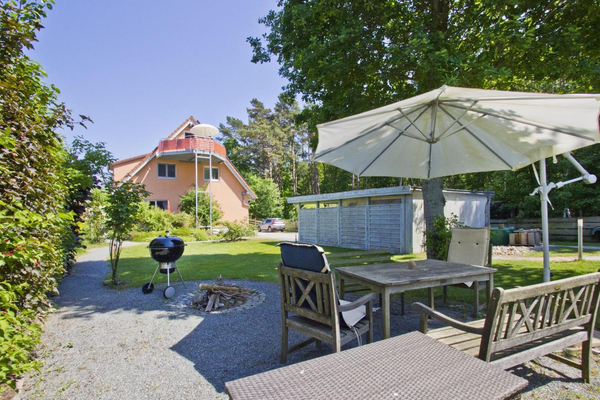 Fewo Am Wald Fewo 03 - Balkon, Gartennutzung, Sauna グロヴェ エクステリア 写真